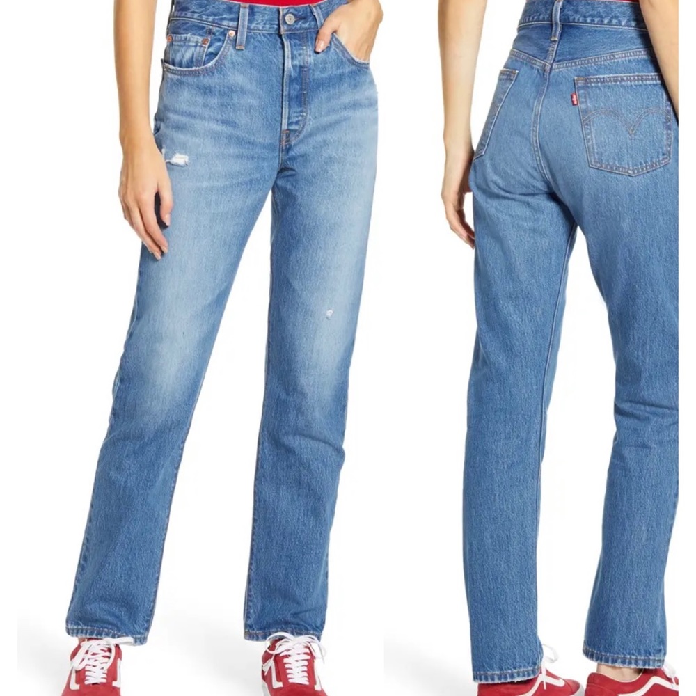 Levi straight jeans